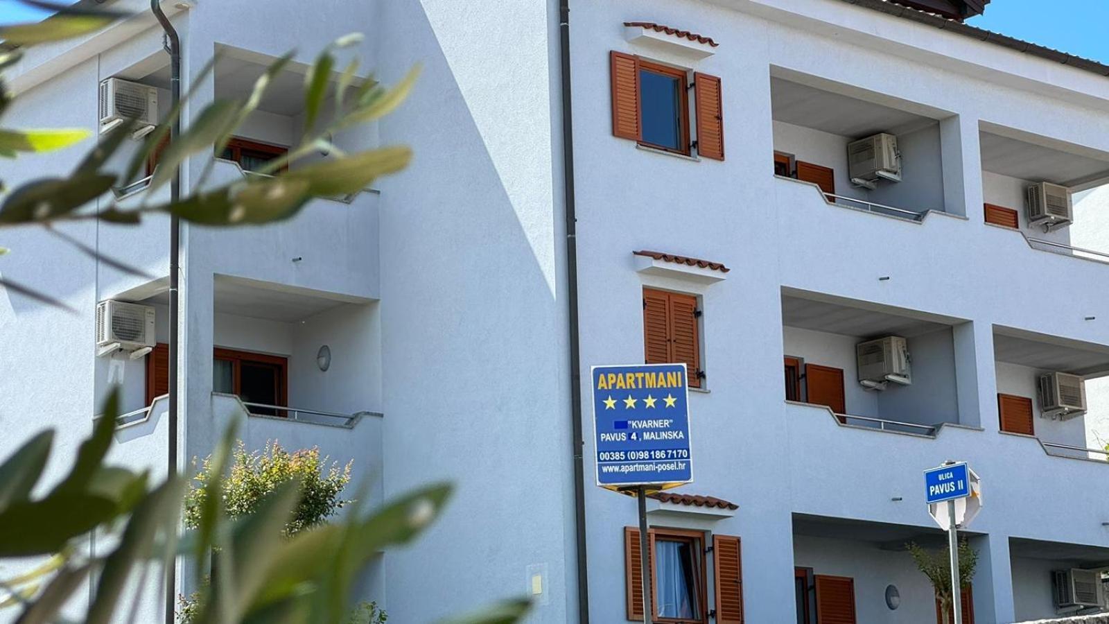 Apartments Kvarner มาลินสกา ภายนอก รูปภาพ